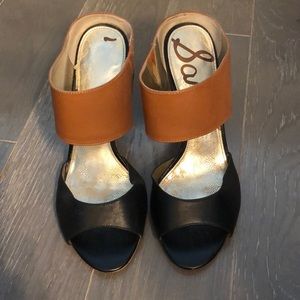 Sam Edelman Scotti Mule sandal size 9 with 4” heel